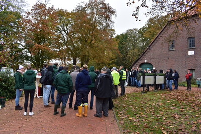 Teilnehmer des Feldtages am 28.10.24