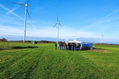 Feldbegang am Standort Schwüblingsen - © Karen Peters Feldbegang am Standort Schwüblingsen