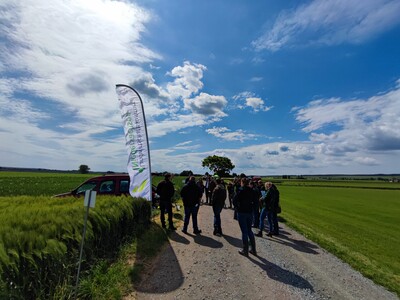 Feldtag in Schickelsheim am 26.05.2025 - © Lea Ball Station Aktuelles aus dem Pflanzenbau und Pflanzenschutz