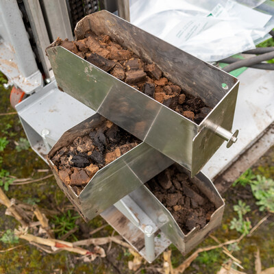 Nmin-Probe aus drei Tiefen - © Dr. Frank Lorenz Nmin-Probe aus drei Tiefen