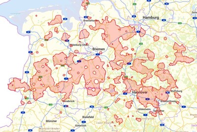 Jahreskulisse der Roten Gebiete (2025) - © Lars Henneke Jahreskulisse der Roten Gebiete (2025)
