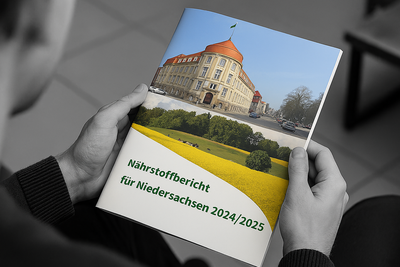 Nährstoffbericht 2024-2025 - © KI-generiert mit MS Copilot / LWK Niedersachsen Nährstoffbericht 2024-2025
